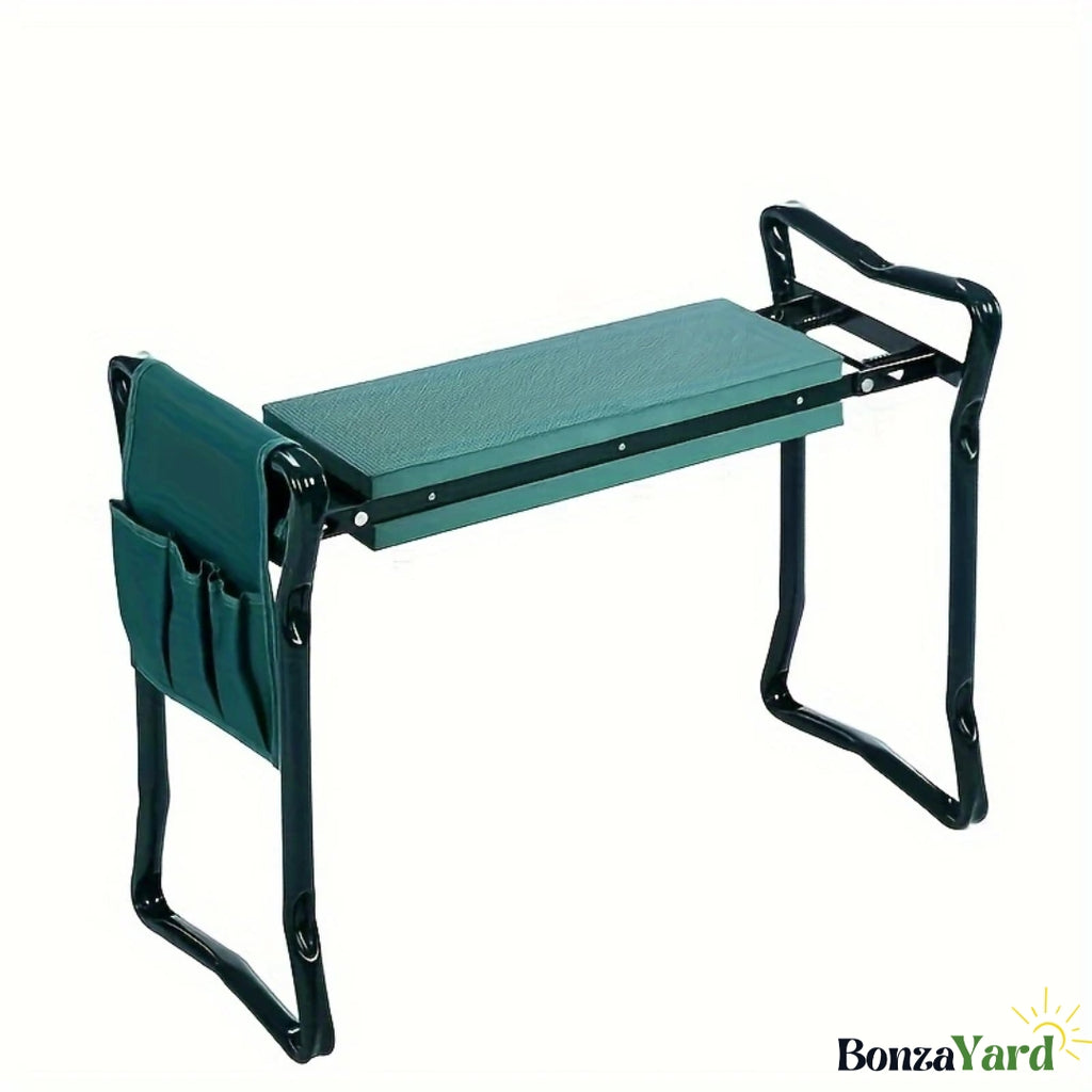 Bonza Yard Kneeler (2-in-1 Kneeler & Bench With Storage Pouches)