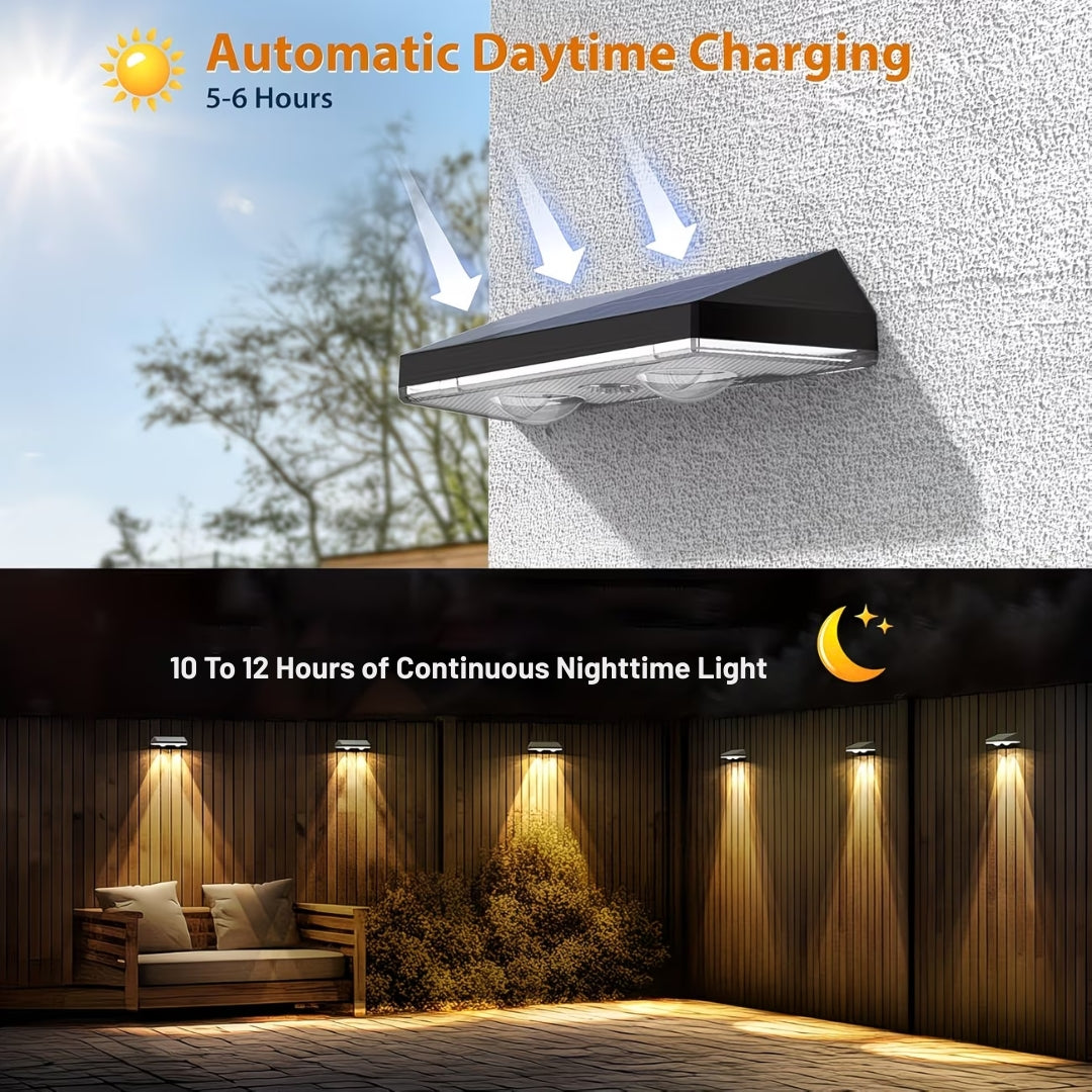 Bonza Solar Glow Fence Lights