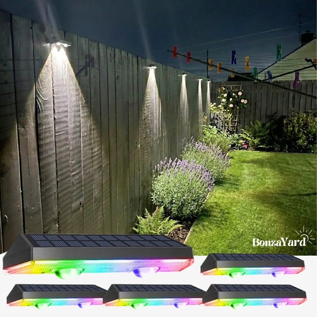 Bonza Solar Glow Fence Lights