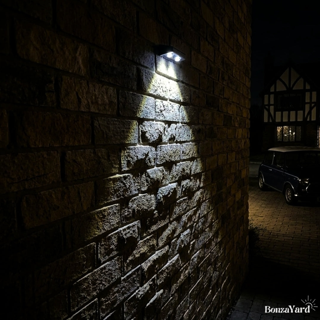 Bonza Solar Glow Fence Lights